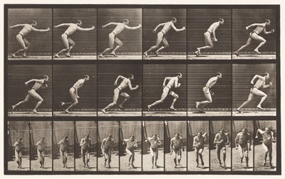 Plate 59. Starting for a Run by Eadweard Muybridge