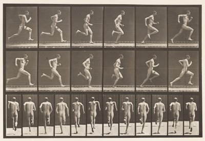 Running at Full Speed, 1872-1885 by Eadweard Muybridge