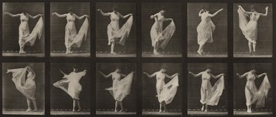 Plate Number 187. Dancing (Fancy) by Eadweard Muybridge