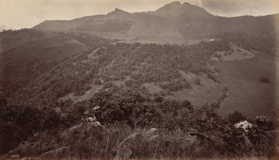 Santa María Volcano, Quetzaltenango, Guatemala by Eadweard Muybridge