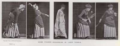 The Human Figure in Motion: Some phases occurring in lawn tennis by Eadweard Muybridge