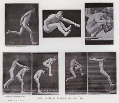 The Human Figure in Motion: Some phases of running and jumping by Eadweard Muybridge