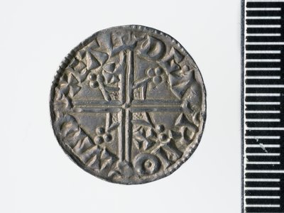 Penny of Æthelred II, London mint, 978 (reverse) by Ealdgar Ealdgar