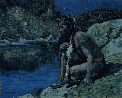 Evening Solitude by Eanger Irving Couse