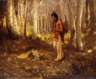 Lone Hunter by Eanger Irving Couse