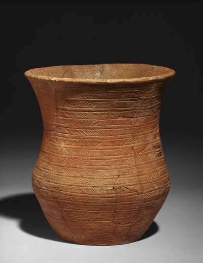 Bell beaker from a grave at Radley, Barrow Hills, c.2500-2150 BC by Early Bronze Age