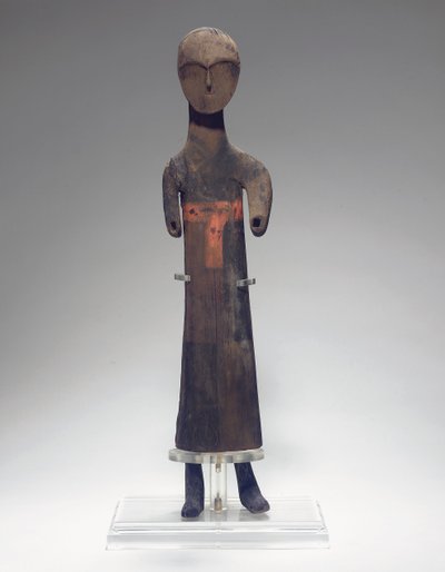 Carved figure of an attendant, 475-221 BC by Eastern Zhou Dynasty Chinese School