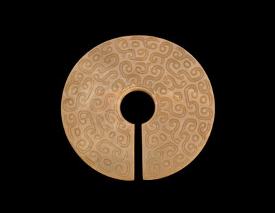 Earring with dragons, 8th-7th century BC by Eastern Zhou Dynasty Chinese School