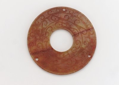 Ornamental disk, 4th-3rd century BC by Eastern Zhou Dynasty Chinese School