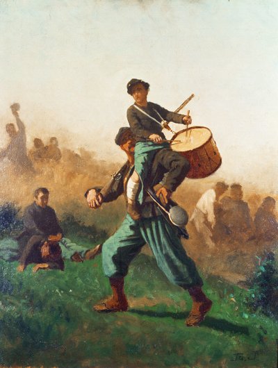 A Study for The Wounded Drummer Boy by Eastman Johnson