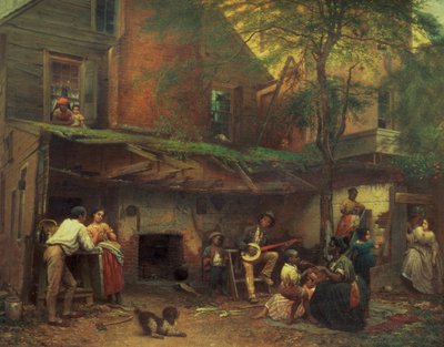 Old Kentucky Home Life in the South by Eastman Johnson