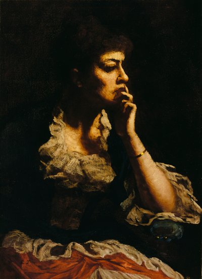 Portrait of Mrs. Eastman Johnson, ca. 1888 by Eastman Johnson