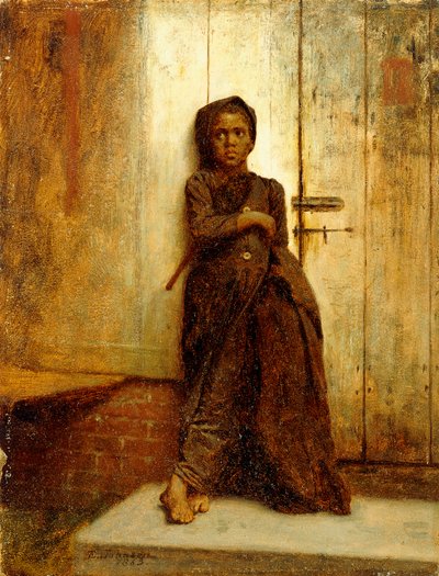 The Chimney Sweep by Eastman Johnson