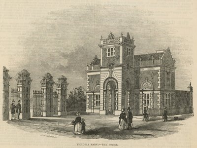 Victoria Park - the Lodge by Ebenezer Landells