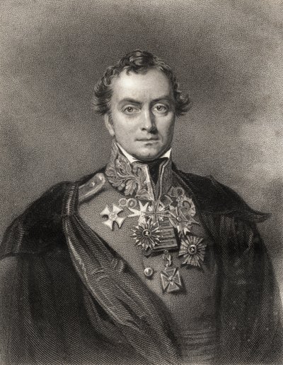 Henry Hardinge, engraved by F. Holl, from 