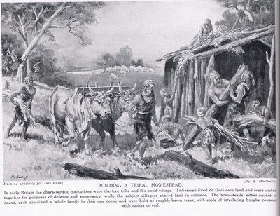 Building a Tribal Homestead, illustration from 
