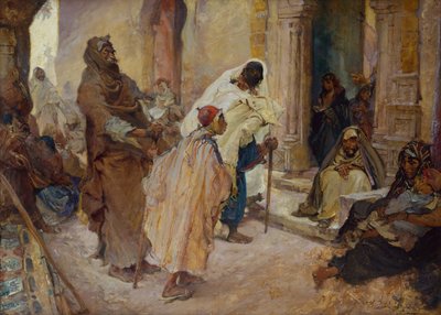 At the Door of the Wali by Edgar Bundy