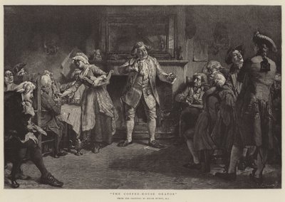 The Coffee House Orator by Edgar Bundy