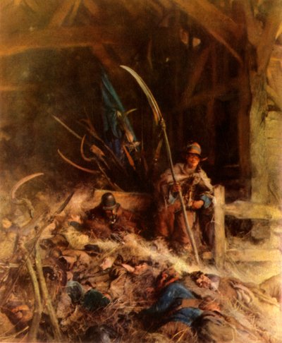 The Morning of Sedgemoor, 1685 by Edgar Bundy