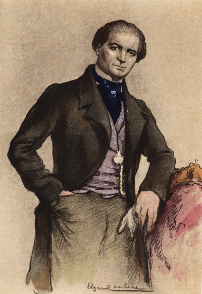 Illustration for Madame Bovary by Gustave Flaubert by Edgar Chahine