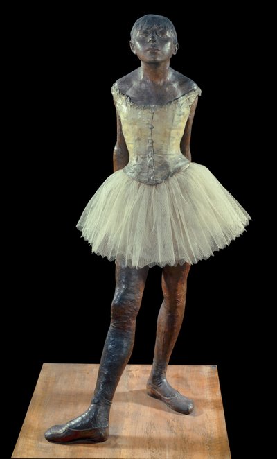 14-Year-Old or Tall Dancer Dressed by Edgar Degas
