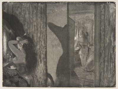 Actresses in Their Dressing Rooms by Edgar Degas