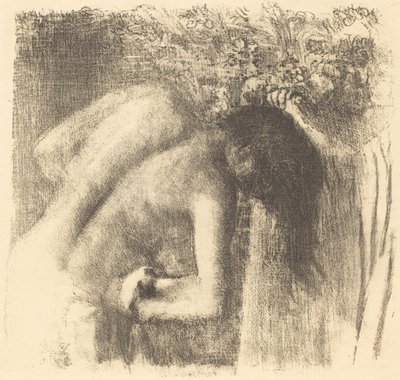 After the Bath by Edgar Degas