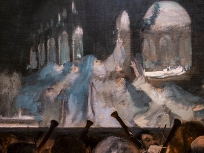 Ballet of Robert the Devil (detail) by Edgar Degas