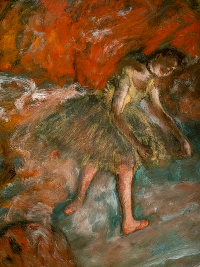 Ballet Scene (detail) by Edgar Degas
