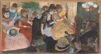 Cafe-Concert (Cabaret) by Edgar Degas