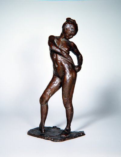 Dancer Fastening the Strings of Her Tights, c.1885-90, Cast 1919 by Edgar Degas