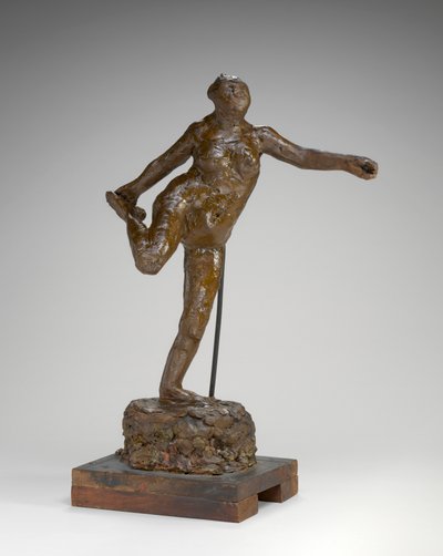 Dancer Holding Her Right Foot in Her Right Hand by Edgar Degas