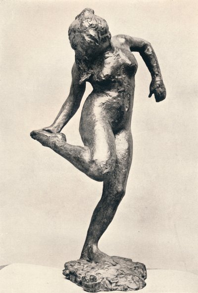 Dancer Looking at the Sole of Her Right Foot by Edgar Degas