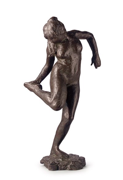 Dancer Looking at the Sole of her Right Foot, c.1895 by Edgar Degas