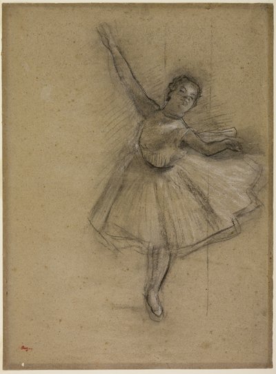 Dancer Turning by Edgar Degas