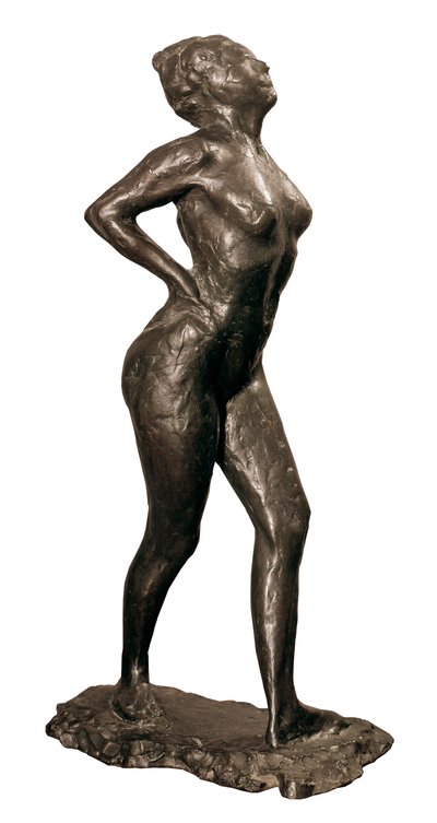 Dancer at rest, sculpture by Edgar Degas by Edgar Degas