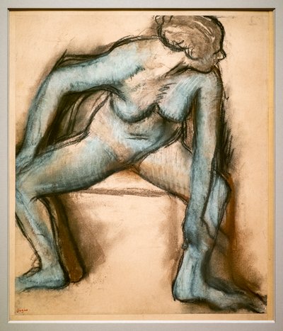 Dancer in a Swimsuit by Edgar Degas