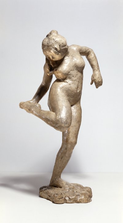 Dancer Looking at the Sole of Her Foot by Edgar Degas
