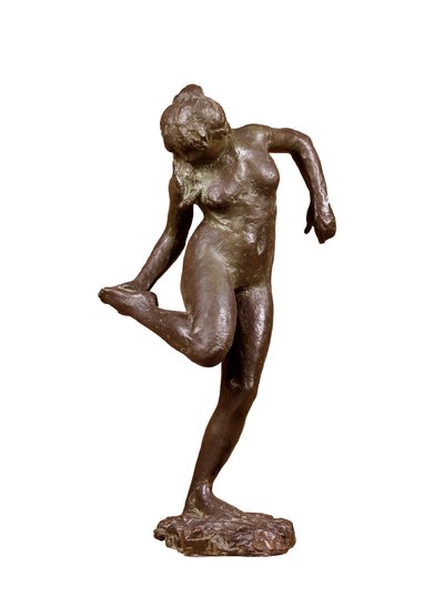 Dancer looking at the sole of her right foot, c1890 by Edgar Degas