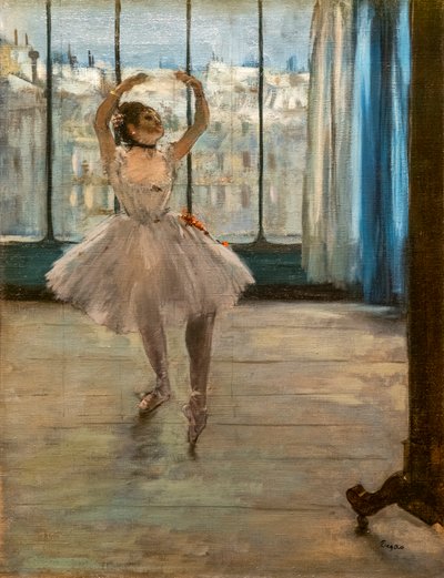 Dancer Posing at a Photographer