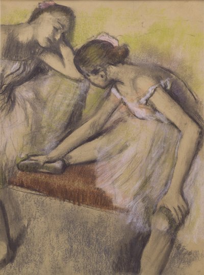 Dancers in Repose, c.1898 by Edgar Degas