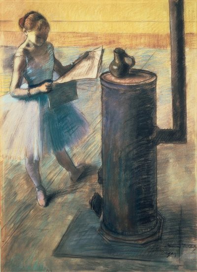 Dancer at Rest by Edgar Degas