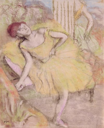 Danseuse au repos by Edgar Degas