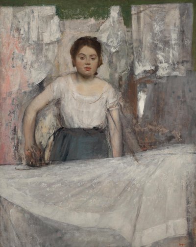 The Ironer by Edgar Degas