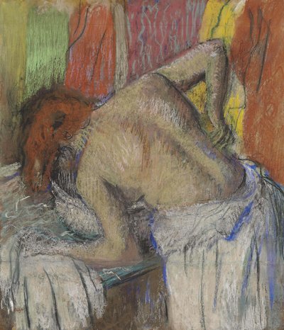 Woman Sponging Her Back by Edgar Degas