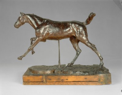Horse Galloping on the Right Foot, late 1880s by Edgar Degas
