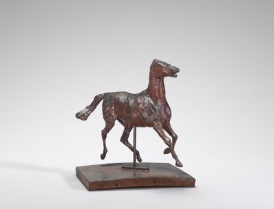 Horse Trotting, the Feet Not Touching the Ground by Edgar Degas
