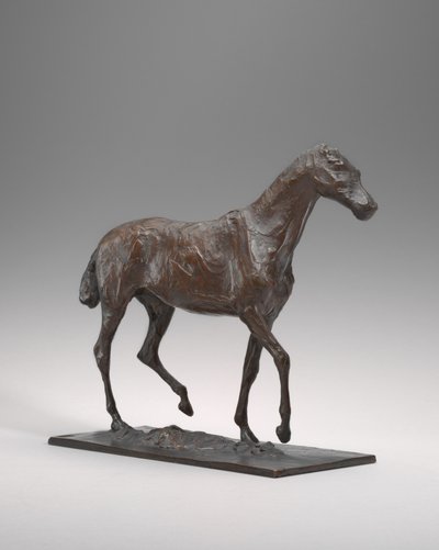 Horse Walking by Edgar Degas