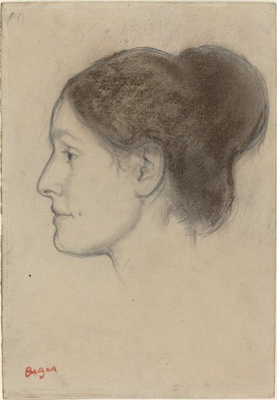 Hortense Valpinçon, 1883 by Edgar Degas