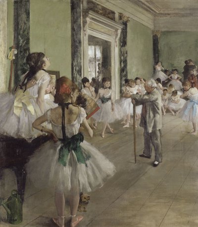 The Dance Class by Edgar Degas